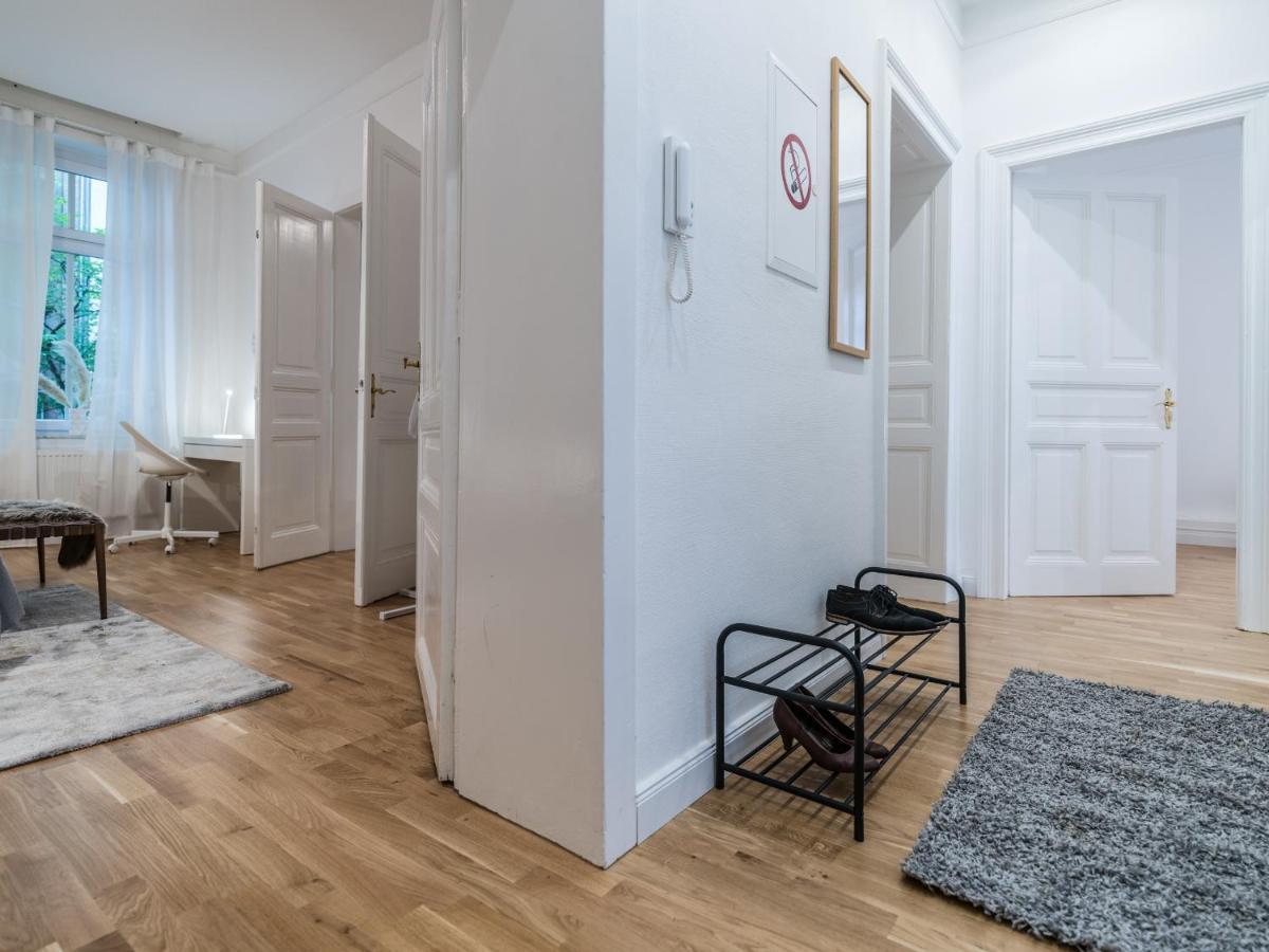 Hochwertige Altbauwohnung Im Modernen Stil In Wiesbaden - Kueche - Terrasse - Wlan - Zentral Eksteriør billede